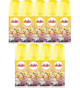 Dalin Bebek Kolonyası 150ML Peri Masalı (Yasemin-Portakal Çiceği-Paçuli Kokulu) (9 Lu Set)