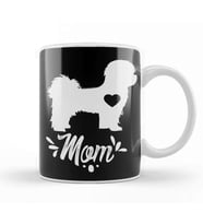 Shih Tzu Dog Mom Mother's Day Gift Kupa Bardak Porselen