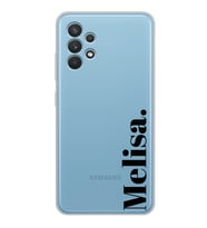 Samsung Melisa Tasarımlı Şeffaf Telefon Kılıfı