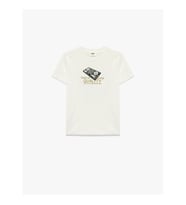 Koton Baskılı Ekru Erkek Çocuk T-Shirt 6SKB10420TK