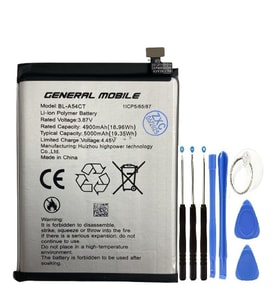 General Mobile GM24 Pro Pil Batarya BL-A54CT + Tamir Set
