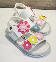 Wendy K45b Bebe Kız Sandalet (Beyaz)