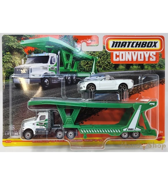 Matchbox Convoys - Western Star Cab & MBX Auto Transporter Trailer