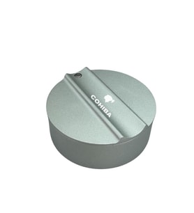 Cohiba Gümüş Metal Döner Başlıklı Tekli Puro Küllüğü - TR7026