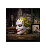 Palyaço Karakter Tasarımlı 3D Joker Seramik Kapaklı Kupa Bardak Hediyelik