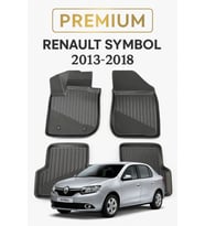 Renault Symbol 2013-2018 Uyumlu 3D Oto Paspas Premium