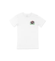 Nordic Vikingler Cep Logo Tasarımlı Beyaz Tişört
