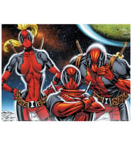 Prime 3D Marvel Deadpool Puzzle 500 Parça 32807
