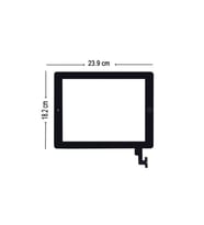 Apple iPad 2 Touchpad Tablet Dokunmatiği Siyah