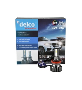 Delco Special Serisi H8 Led Xenon Led Far 8000 Lümen 6500k