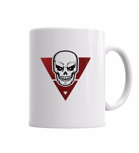 Ghostz Logo Clean Kupa Bardak Porselen