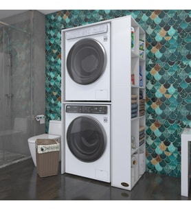 Kenzlife çamaşır-kurutma makinesi dolabı bolodenka byz 180*090*60 banyo kapaksız arkalıksız (Karışık)