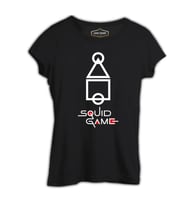 Squid Game-Final Game Siyah Kadın Tshirt