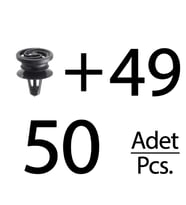 Seat, İbiza, Volkswagen için Döşeme Klips- 50 Adet