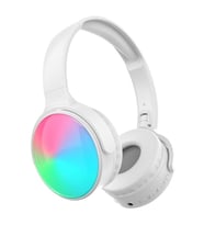 Volkano Auro Beyaz Işıklı Bluetooth Kulaklık-AURA-W