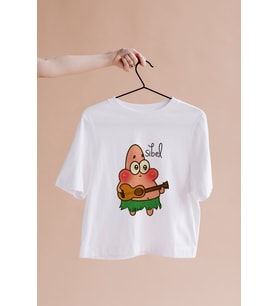 Sünger Bob & Petrick Tasarımlı Tişört Kişiye Özel ( Unisex - Büyük - Çocuk )