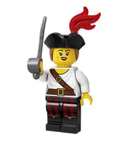 LEGO Minifigures 71027 Series 20: 5.Pirate Girl