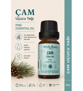 Çam Uçucu Yağı – 10 ml Saf ve Katkısız Bitkisel Uçucu Yağ