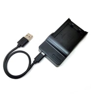 CANON LC-E8C USB şarj cihazı CANON EOS 550D 600D 700D T2i T3i LP-E8 Batarya Uyumlu şarj Aleti Powerbanktan Şarj imkanı