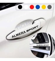 Almera için Kapı Kolu ve Jant Sticker yazı 302