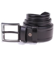 Dagoster DMK26-462DG Siyah 4.5 cm Hakiki Deri Erkek Kemer