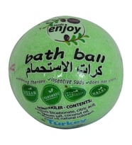 Enjoy Okaliptuslu El Yapımı Banyo Küvet Topu Sabunu Yeşil 90-120 Gr