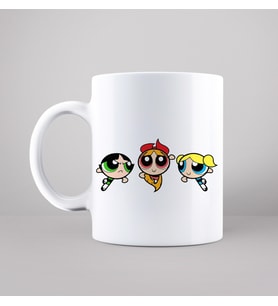 Power Puff Girls Tasarımlı Kupa