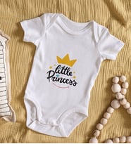 BK Kids Little Princess Tasarımlı Bebek Body Zıbın - Model 1