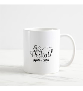 Pediatr Kupa Bardak (1. Tasarım) (Beyaz)