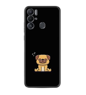 Tecno Pova Neo Kılıf Resimli Desenli Silikon Platinium Series Uyuyan Köpek 1875
