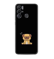 Tecno Pova Neo Kılıf Resimli Desenli Silikon Platinium Series Uyuyan Köpek 1875