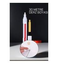 BEYAZ Derz Boyası 30 Metre