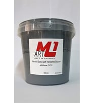 M1 ART Andezit Koyu Gri Su Bazlı Vernikli Yenileme Boyası 1000.ml-Mobilya,cam,mermer,beyaz eşya,fayans,seramik,parke