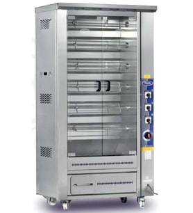 Pimak Dik Tip Piliç Çevirme Makinesi 24 piliç Elektrikli
