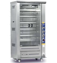 Pimak Dik Tip Piliç Çevirme Makinesi 24 piliç Elektrikli