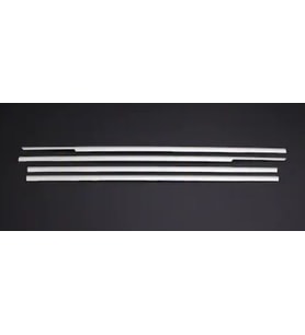 HONDA CİVİC UYUMLU CAM ÇITASI 4 PARÇA 1996-2002 PASLANMAZ KROM