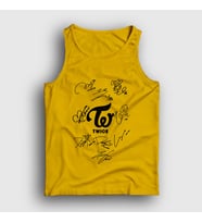 Presmono Unisex Sarı Signs K-Pop Twice Atlet 281598tt (Sarı)