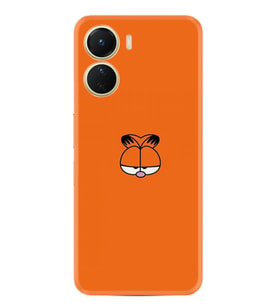 Vivo Y16 Kılıf Silikon Desen Özel Seri Garfi 1733