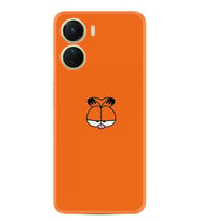 Vivo Y16 Kılıf Silikon Desen Özel Seri Garfi 1733
