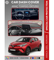 TOYOTA C-HR (2016-2022) Torpido Örtüsü Ön Göğüs Koruma Araca Özel Çatlamayı Önler Kaymaz