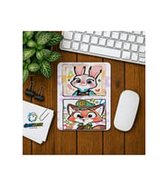 Zootropolis Nick ve Judy Baskılı Oyuncu Mousepad 0362