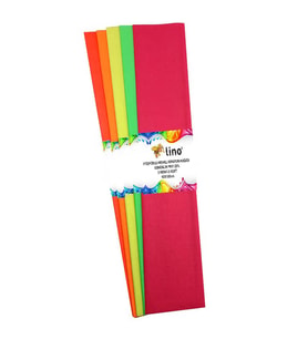 Lino Fosforlu Krapon Kağıdı (50x200 cm) 5'li Paket 