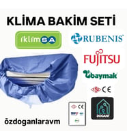 Dogant Klima Temizleme Brandası 2.50 CmHortumu 9000 ve 12000 Btu Klimalar