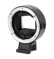 Ayex EF-NEX-IV Canon EF/EF-S Lens – Sony E-Mount Kamera Otomatik Objektif Adaptörü (Siyah)