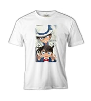 Detective Conan Beyaz Erkek Tshirt