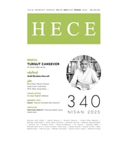 Hece Dergi 340.Sayı Nisan 2025 (Standart)