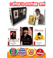 3 Kitaptan Oluşan Muhteşem Atatürk Seti (3 Kitap,Poster,Not Defteri,Ayraç)