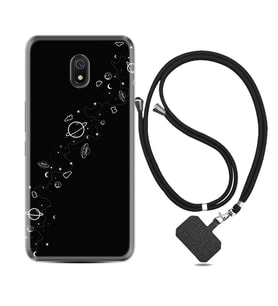Xiaomi Redmi 8A 8 Pro 9C 9T 10C 11T Pro Kılıf Boyun Askılı Silikon Planet 1620