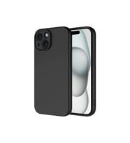 Apple iPhone 15 Plus Uyumlu Kılıf Zore Mara Lansman Kapak (Siyah)