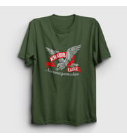 Presmono Unisex Haki Eagle Ufc Khabib Nurmagomedov T-Shirt 310591tt (Haki)